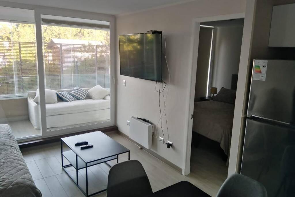 Depto En Condominio Pucon Bagian luar foto